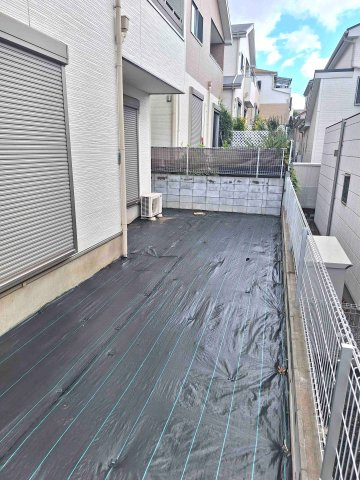 中古戸建　柏市大井の庭