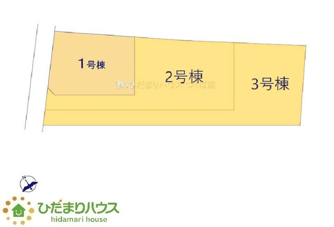 【区画図】 | ひたちなか足崎20期　新築戸建　1号棟 | 佐和駅まで車で7分の距離！