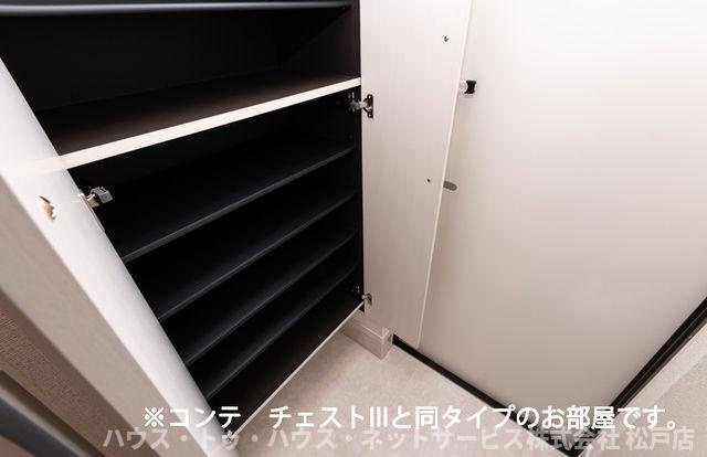 トポリーノの収納