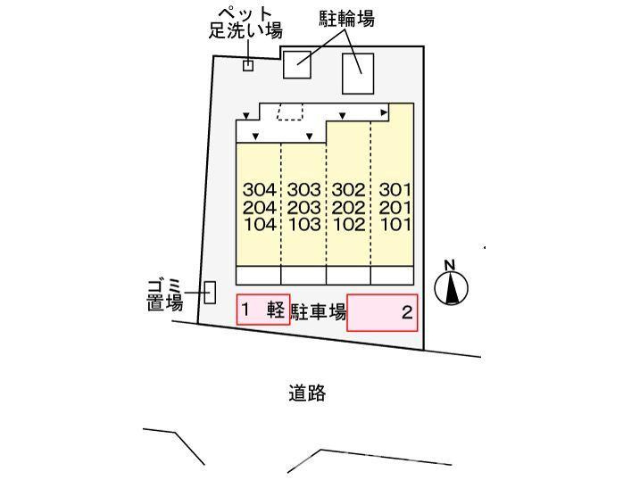 トポリーノの区画図
