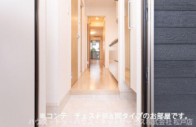 トポリーノの玄関