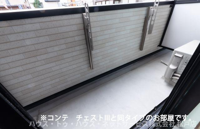 トポリーノのバルコニー