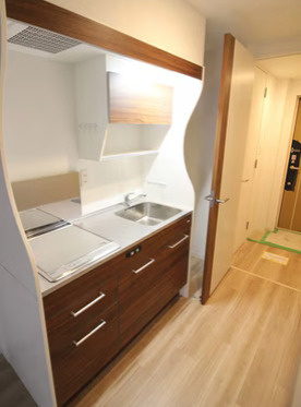 セレニテ天六リアンのキッチン