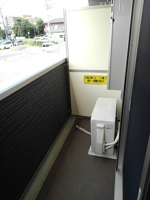 フォンターナ・コリーナⅠのバルコニー