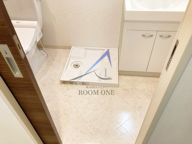 TFレジデンス鵜の木の設備|洗濯機置場です。