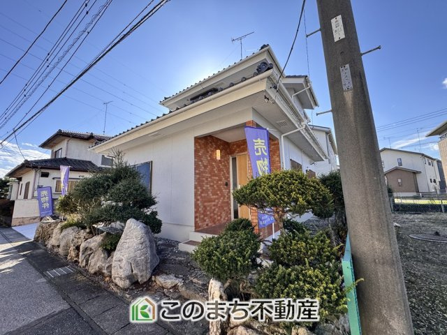 KEM真岡市長田1期の外観|北側隣に公園があります。