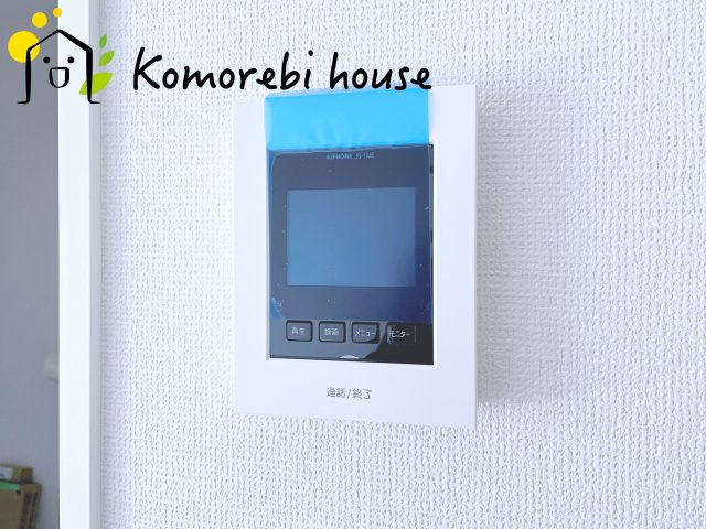 さいたま市西区指扇996番2　新築一戸建て　Aの防犯設備|モニター付インターホンです