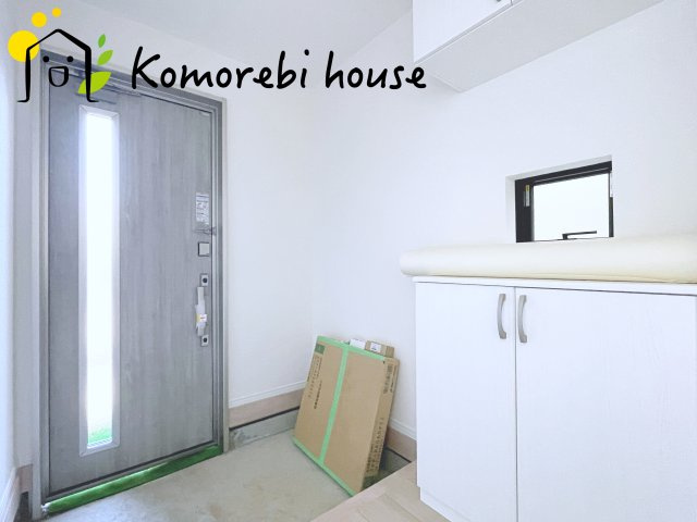 さいたま市西区指扇996番2　新築一戸建て　Aの玄関|毎日通る玄関はこちらです