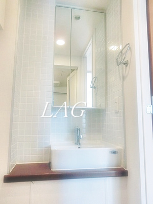 【洗面所】 | グロースメゾン亀戸 | 独立洗面台です。