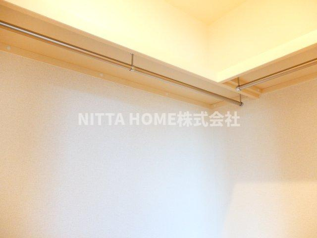 ソルベニの収納|ウォークインクローゼットで収納豊富◎