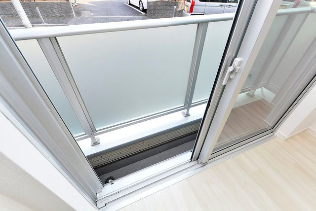 サンモール竹ノ塚のバルコニー