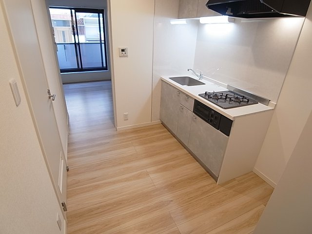 ブルームの内装|広いキッチンスペースが魅力