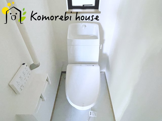 さいたま市西区指扇996番2　新築一戸建て　Bのトイレ|トイレも気になるポイント