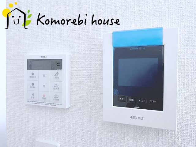 さいたま市西区指扇996番2　新築一戸建て　Bの防犯設備|モニター付インターホン・給湯です