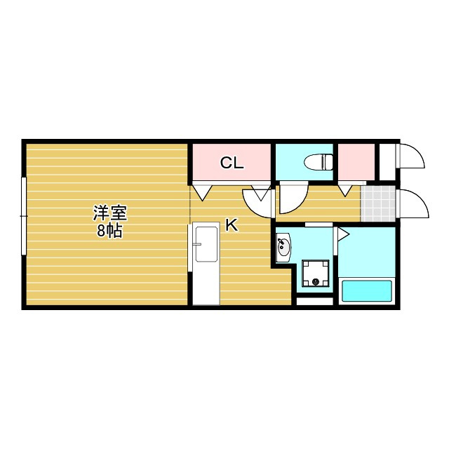 メゾン二翠の間取り