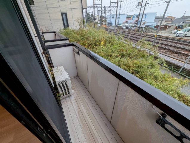 メゾン二翠のバルコニー