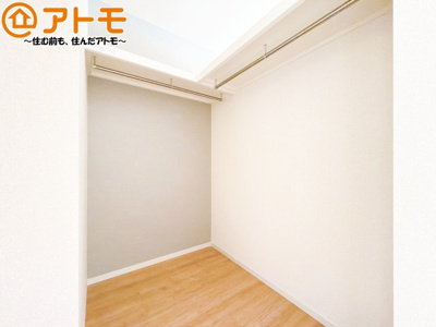 【収納】 | 駿河区下川原六丁目13期　新築戸建　3号棟 | 収納家具を減らせる容量の大きなクローゼット♪