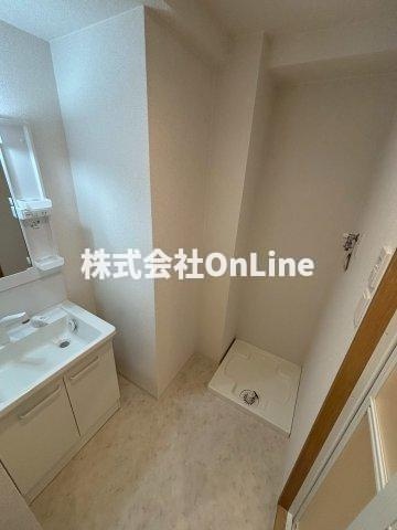 ソリティア桃谷の洗面所