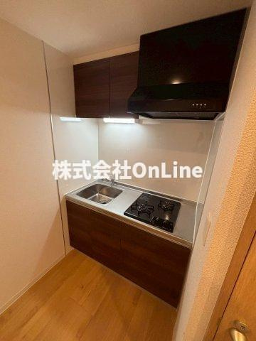 ソリティア桃谷のキッチン
