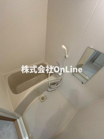 ソリティア桃谷の浴室