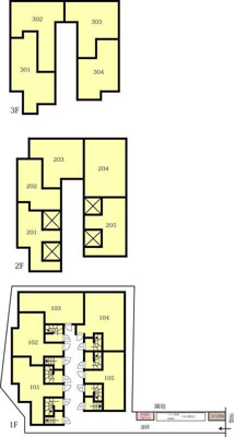 【区画図】 | ベルディグリ堀切菖蒲園