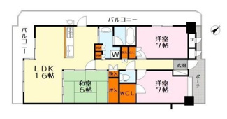 【間取り】 | グラン・ブルー野洲