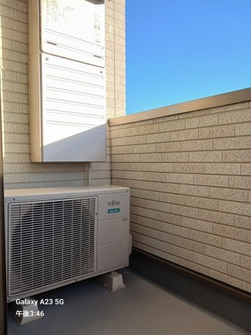 ゆりの木・Ⅵのバルコニー