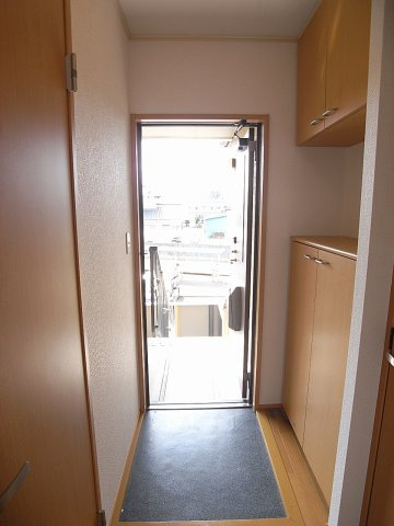 ベルパークＡ・Ｂの玄関