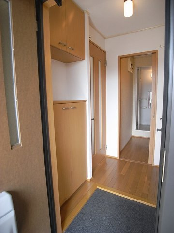 ベルパークＡ・Ｂの玄関