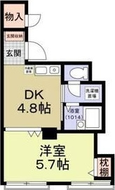 イースト西代の間取り
