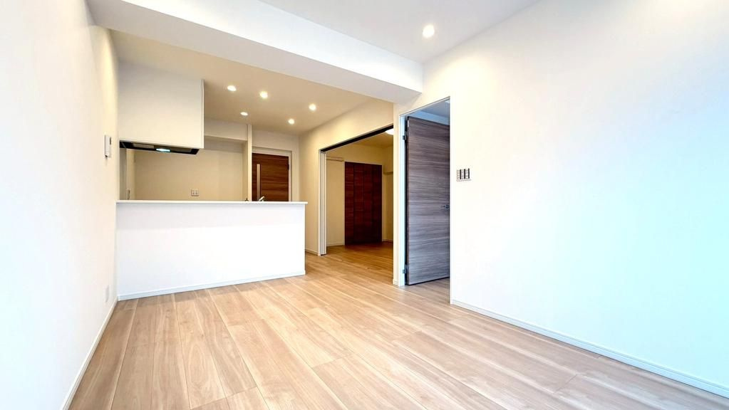 調布市染地２丁目の中古マンションの居間・リビング