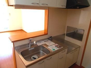 【キッチン】 | エレガンス・ヴィラＢ | きれいなキッチンです