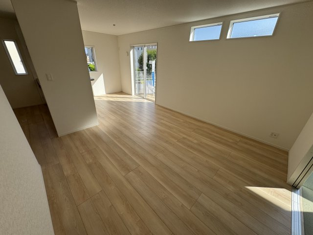 久留米市高三潴　新築戸建ての居間・リビング