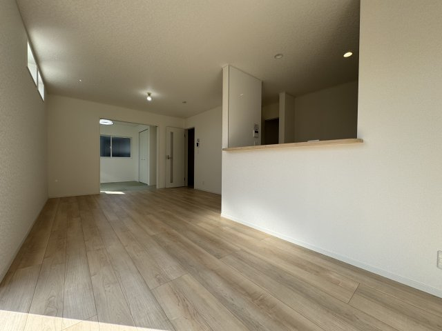 久留米市高三潴　新築戸建ての居間・リビング