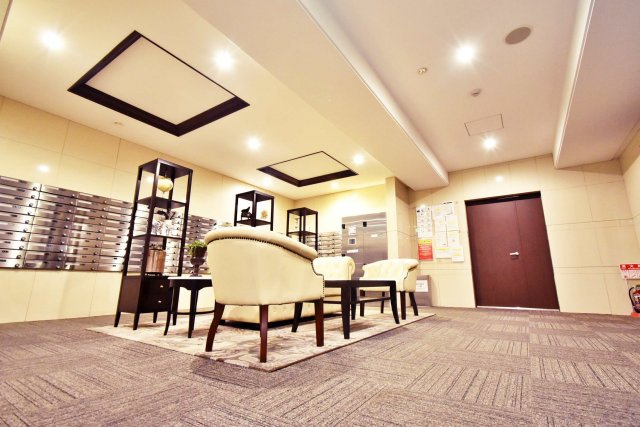 スプランディッド難波Ⅰのロビー