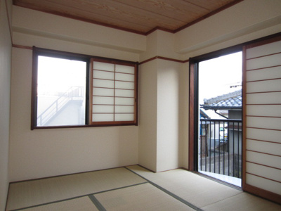 【寝室】 | パティオ涼