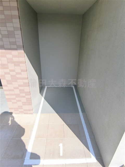 ガリシア千鳥町Ⅱのその他共用部分|バイク置き場　空き状況等詳細はお問合せ下さい。