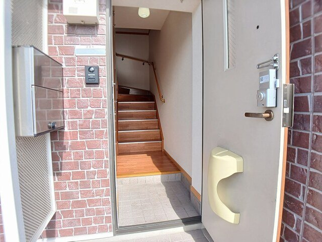 ベルソレイユの玄関|玄関です