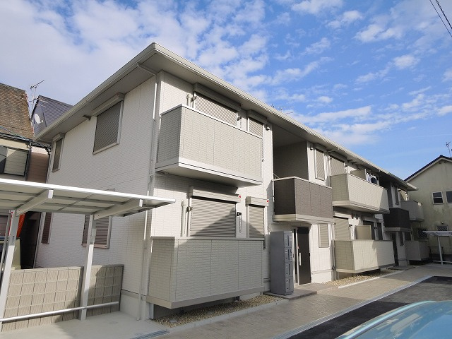 Nexus山中の外観|外観は落ち着いています