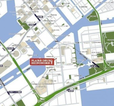 【地図】 | プレール・ドゥーク東雲Ⅲ