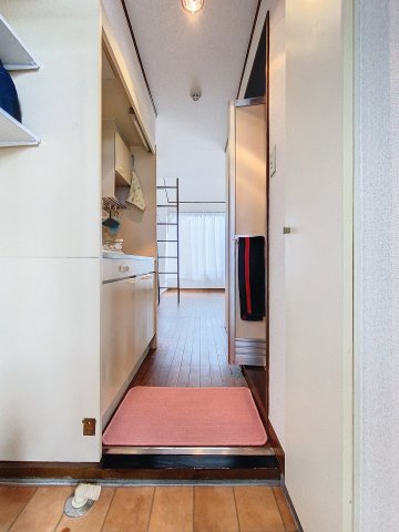 ロフトハウスアルファの玄関