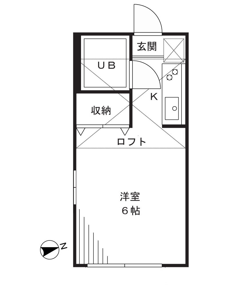 ロフトハウスアルファの間取り