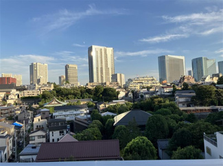 【展望】 | プラウドフラット白金高輪 | バルコニーからの眺望