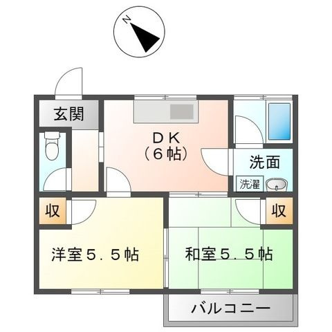 【間取り】 | 戸村ハイツ
