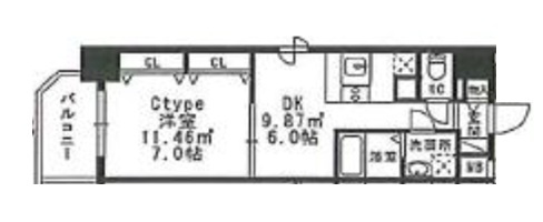 グレンパーク内本町の間取り
