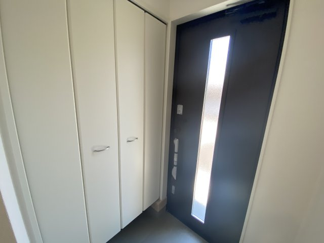 【いわき市小名浜南富岡　第1】　2号棟　※必ずもらえる選べるキャンペーン実施中！のその他|同施工　■□■玄関の写真です■□■　
お洒落な玄関はお客様からも喜んでいただけそうですね！！