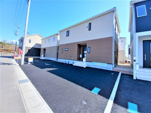 【いわき市小名浜南富岡　第1】　2号棟　※必ずもらえる選べるキャンペーン実施中！の外観|◆同施工写真です◆外観の写真です。お洒落な新築は気分が上がりますね♪