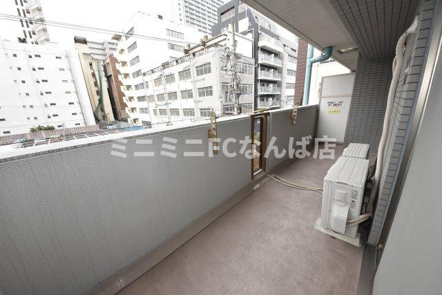 ディオレ備後町のバルコニー