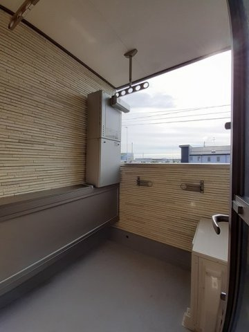 イル・ベネーレのバルコニー