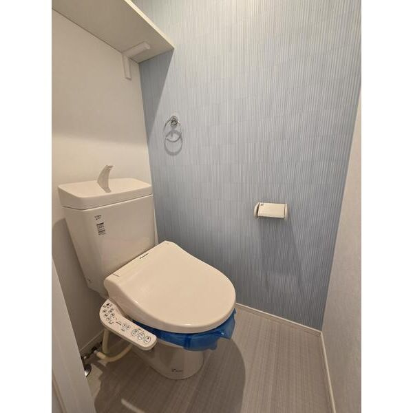 ハーモニーテラス神前Ⅱ　名古屋市賃貸　仲介手数料無料のトイレ